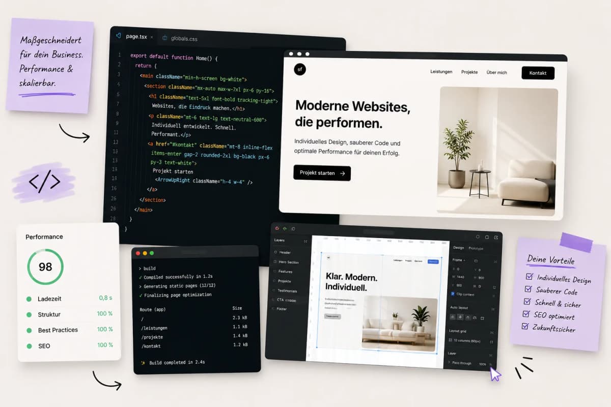 Individuelle Website